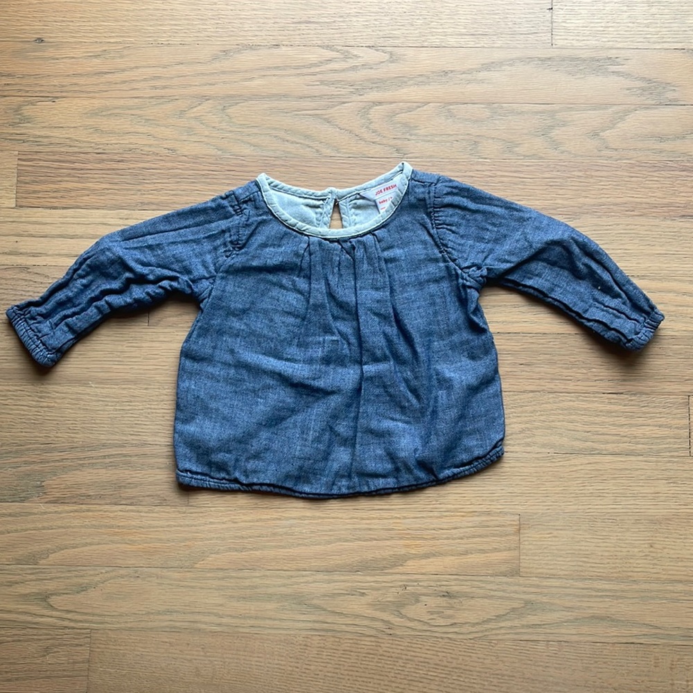 Denim blouse